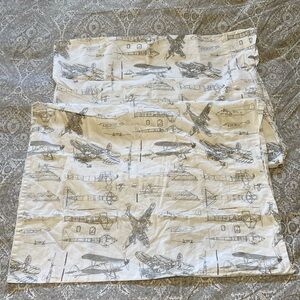 Restoration Hardware standard pillowcases